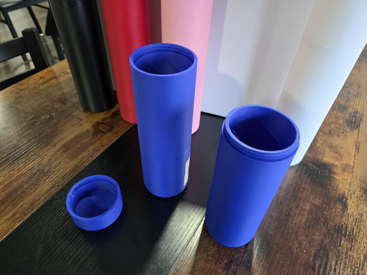 Playmat Tube with Dice Compartment