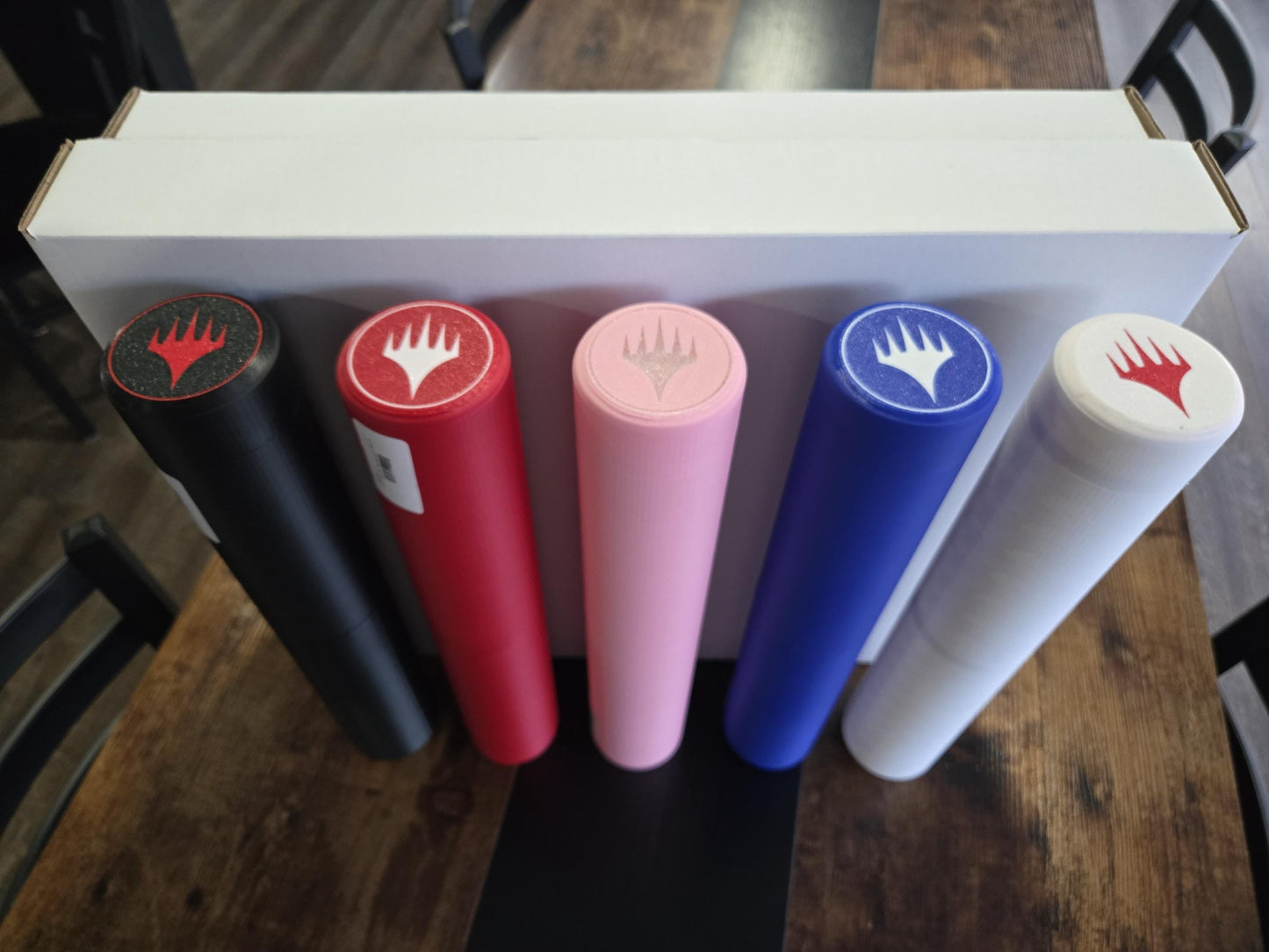 Playmat Tube with Dice Compartment