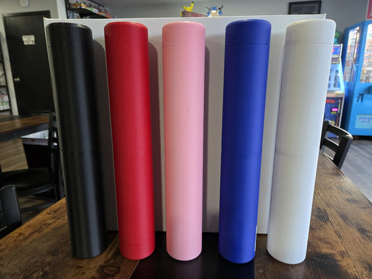 Playmat Tube with Dice Compartment