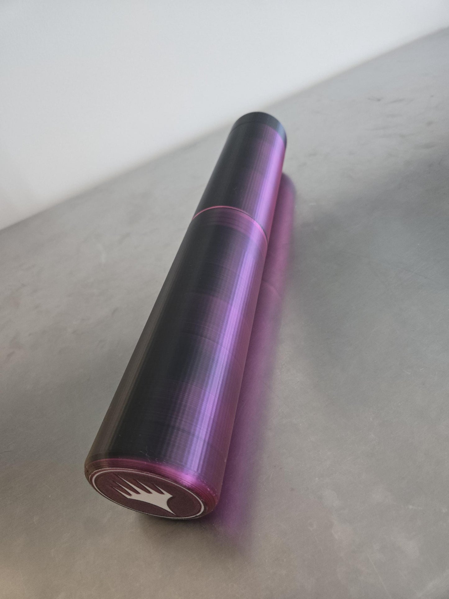 Handmade MTG Playmat Tube: 3D Printed Dice Storage
