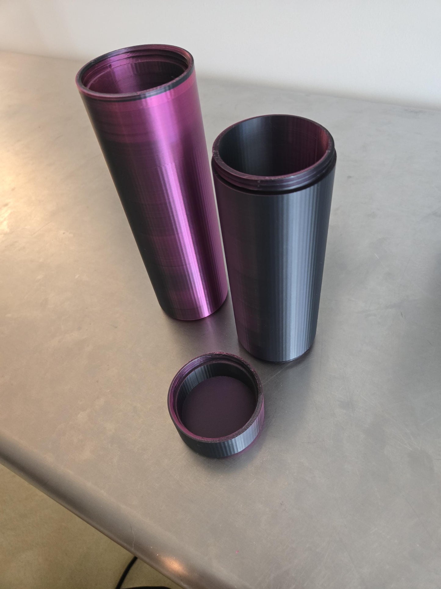 Handmade MTG Playmat Tube: 3D Printed Dice Storage