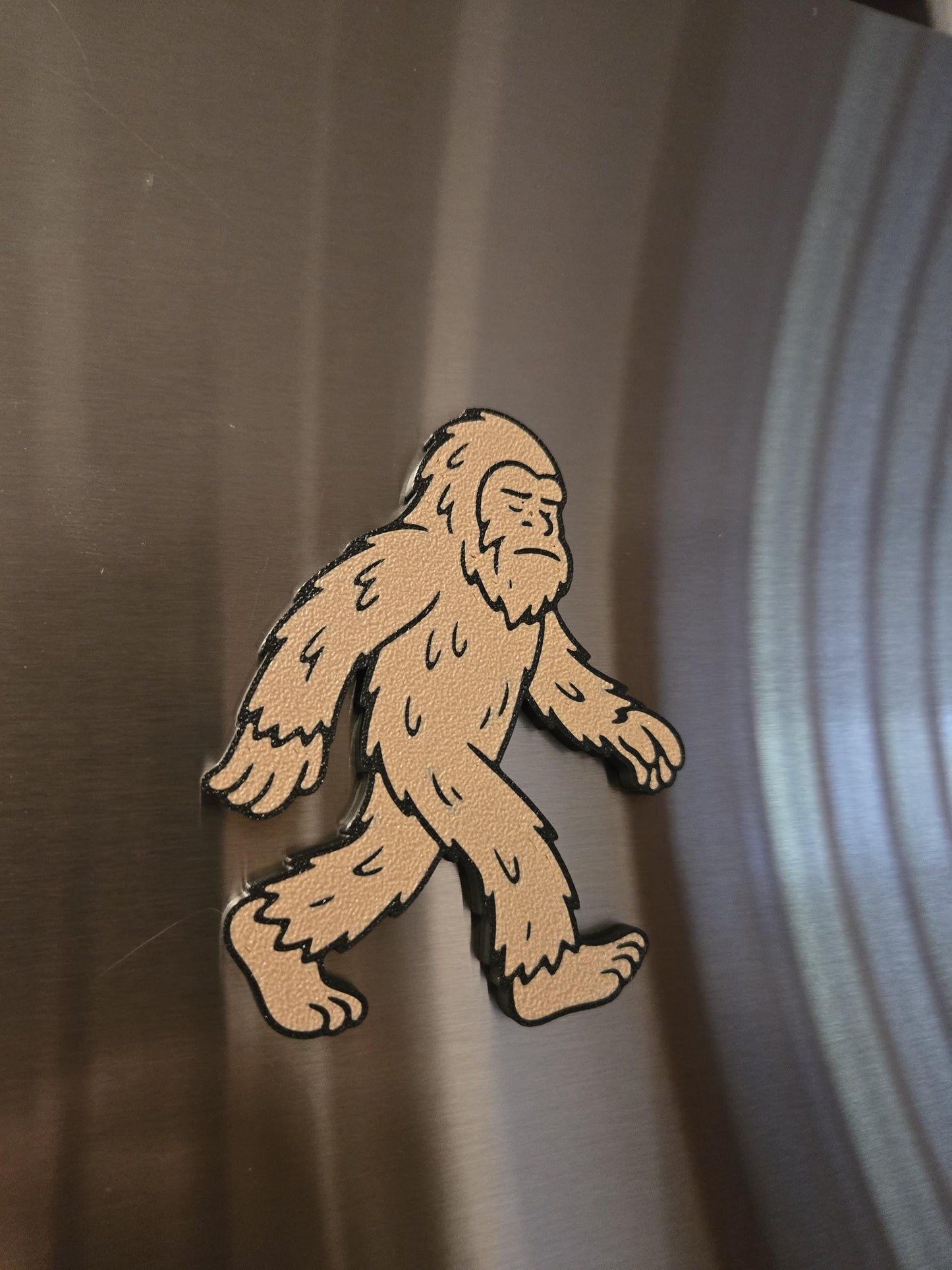 Walking Sasquatch magnet